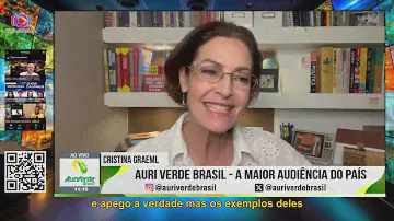 CRISTINA GRAEML PRECISAMOS DEFENDER A LIBERDADE DE EXPRESSÃO, QUE O PT TANTO TENTA ATACAR-AURI