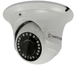 Видеокамера IP Tantos TSi-Ee25FP PoE 2Мп купольная