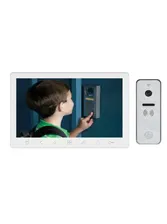 Tantos Amelie HD Slim SE (белая) и iPanel 2 HD + (белая) (комплект многофункционального домофона 7