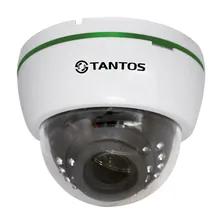 Tantos TSc-Di1080pUVCv (2.8-12) Внутренняя купольная мультиформатная видеокамера (2 Mp)